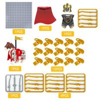 2026 Medieval Knight Skeleton Legion Soldier with Min Action Figures Sets Accessories DIY Brick Building Blocks Toys Gift