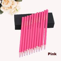 6PCS/SET Wooden Painting Graffiti Marker Colored Crayon Paper Roll Pen Wax Pencil balta