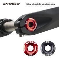 Aluminum Alloy M18 Crankset Chainring Screw Cover, Compatible with Shimano SRAM, 8g juoda