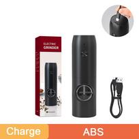 Druskos ir pipirų malūnėlių elektrinis įkraunamas rinkinys USB įkrovimo bazė Nerūdijančio plieno automatinis prieskonių malūnėlis Pipirų malūnėlis su LED