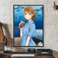 cartoon Ao no Hako blue box Poster HD art sticky wall waterproof home living room bedroom bar aesthetic decoration 21cm×30cm NoFrame
