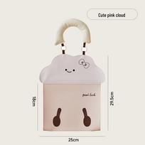 Dopamine Face Wash Towel Holder: Cute Hanging Tissue Box for Bathroom, Bedroom, or Car