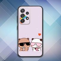 Cute Cartoon BUBU DUDU Phone Case For Samsung S25,S24,S21,S22,S23,S30,Ultra,S20,Plus,Fe,Lite,Note,10,9,5G Black Cover Samsung S25