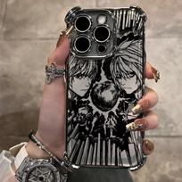 Luxury Deaths Notes Misa Plating Phone Case For Samsung A37 A57 A07 A36 A16 A06 A35 A55 A25 A26 A24 A14 A05 A04 4G 5G Samsung A13 4G