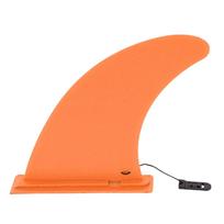 Banglentės finas 9 colių nuimamas lengvai įstumiamas nailoninis irklentės fino pakeitimas longboardui Oranžinis oranžinė