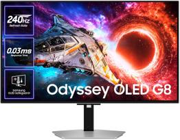Samsung Odyssey OLED G8 LS32HG800SUXEN - 240Hz | 4K | QD-OLED | 32" | DP 2.1 | USB-C PD98W ekranas | LS32HG800SUXEN | 8806099024598