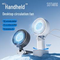 SOTHING 2-in-1 Portable Foldable Fan