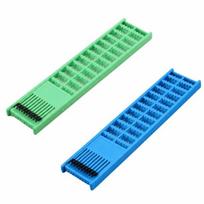 2PCS Double-Sided Fishing Line Winding Board Plastic Fishing Line Holder  for Fishing Rigs 2PCS-27*6*1.5cm