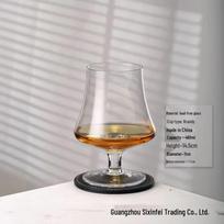 MDNG Crystal Glass Tulip Brandy & Whiskey Glasses (Set of 2) white