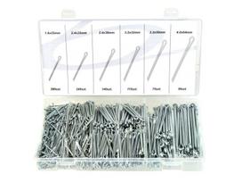 Geko Cotter Pin Assortment G02804, 1000vnt., 6 dydžiai, patvarus, lengva naudoti, plastikinė dėžutė