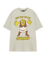 Shrek Short Sleeved TShirt Unisex Oatmeal Official Merch M