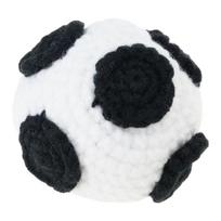 Multicolor Football Stuffed Punching Bag Creative Soccers Sandbag Small Soccers Ball Toy for Indoor Outdoor Game balta/juoda