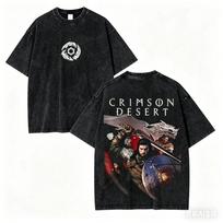 Crimson Desert TShirt Graphic Print Unisex Video Game Tee Cotton XL