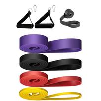 Powerlifting Bands Resistance Bands for Men Women, Mobility Band Workout Bands Pull Up Assist Bands Exercise Bands Set 1
