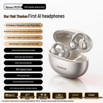 Baseus MC1 Pro AI Translator Bluetooth Ear Clip Headphones