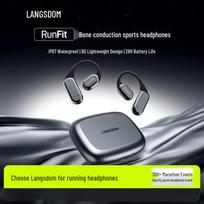 Lansdon AirRunFit TE11 Open-Ear Ear-Hook Bluetooth Headphones