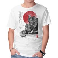 Unisex Crew Neck T-Shirt The Iron Giant In Japan Sumi-e Graphic Short Sleeve Casual Tee XL