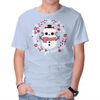 Unisex Crew Neck T-Shirt Furosty The Snowcat Graphic Short Sleeve Casual Tee XS