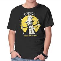 Unisex Crew Neck T-Shirt Science Has The Solutions Graphic Short Sleeve Casual Tee XXXXL