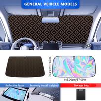 Car Windshield Sun Shade Five-Layer Front Window Sunshade Windshield Sun Protection Cover Uv Blocker Summer Car Covers