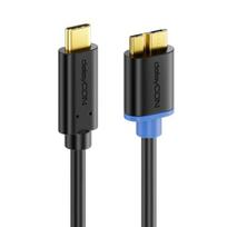 Deleycon Usb 3.0 Micro B Kabelis 1.5m C į Micro B 5Gbps