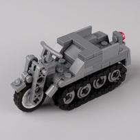 Kariniai karo Vokiečių Rusų Tankų Statybiniai Blokeliai Armijos Kareivių Figūrėlės JAV JK Šarvuočio Modelis Surinkimo Plytos Berniukų Žaislai Dovanos gray