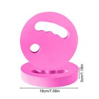 2pcs Water Exercise Discs EVA Foam Lightweight Buoyancy Swimming training Fitness Disc Pool Workouts Aid With Ergonomic Grip rožinė