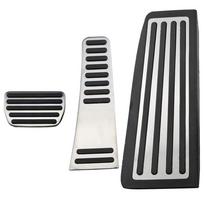 AT Car Pedals for Volvo XC60 XC90 S90 V90 2018 - 2026 Stainless Steel  Accelerator Gas Brake Clutch Pedal Cover Accessories