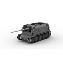 Karas Karinis Sfl. IVc Tankas Strv 103 Tankas Statybiniai Blokeliai Dovanų Rinkiniai Pasidaryk Pats Surinktas Modelis s gray