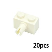 20 vnt. Statybiniai kaladėlės Techninės DIY 1x2 Su varžtu plyta Suderinamas su 2458 Dalys Dalys Moc Žaislai Dovana