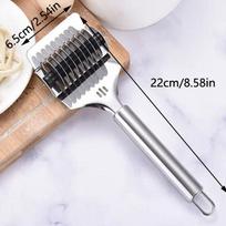 Spaghetti Cutting Machine Stainless Steel Noodle Cutting Equipment Leek Cutting Ginger Garlic Roll Crusher Kitchen Accessories sidabras