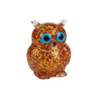 Hot-selling Owl Stress Ball Owl Shapeable Squeeze Ball Non-Bounce Fidget Toy ASMR Sensory Anti-Stress Birthday & Xmas Gift One Size ruda