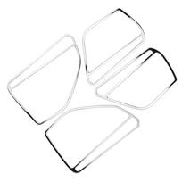 For Volkswagen Golf 7 MK7 7.5 MK7.5 2013 -  Door Stereo Speaker Frame Sticker Loudspeaker Sound Cover Trim Accessories sidabras