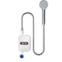 Instant Electric Shower Heater 3500W Mini Tankless 3 Seconds Fast Heating for Bathroom Tap Sink Faucet Set EU Plug balta