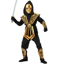 „GOLD KOMBAT NINJA“ (kombinezonas su gobtuvu, krūtinės apsauga, diržas, rankų ir kojų apsaugos, kaukė)