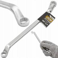 Jcb kampinis 12-kampis raktas 8x10mm Cr-v, 75°