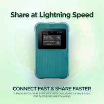 Nešiojamasis maršrutizatorius Acer Connect M4E 20GB dviejų juostų Wi-Fi 6 5G