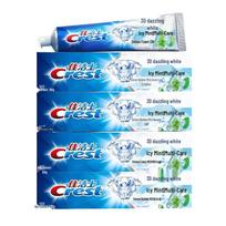 Crest 3D White Arctic Mint Toothpaste, 170g x 4 Pack