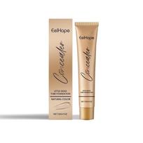 Small Gold Tube Concealer Foundation Balm Cover Acne Scars Freckle Tattoo Redness Dark Circles Waterproof Durable Liquid Makeup Natural color