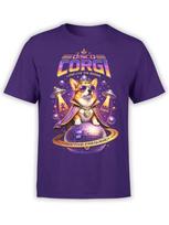 Disco Monarch Corgi TShirt Unisex S