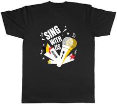 Belgium Music Sing with us Note karaoke Mens T-Shirt Tee Gift Top XXL