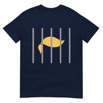 Donald Trump Impeach AntiTrump Behind Bars TShirt S