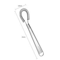 Spiral Shaped 304 Stainless Steel Egg Separator Effortless Yolk Remover for Daily Cooking Baking A4