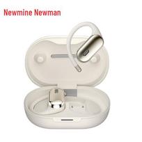 Newsmy TWS-R7 Open-Ear Bone Conduction Sport Bluetooth Headphones balta