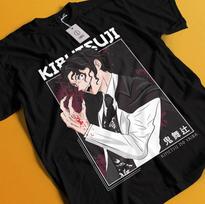 Demon Slayer Shirt Muzan Tshirt Zenitsu TShirt Akaza Muzan Tanjiro Doma Nezuko S
