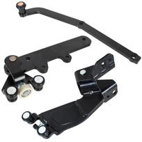 Fiat Doblo 2010- Right Sliding Side Door Trolley Bottom + Middle + Up 3 Pcs. Set