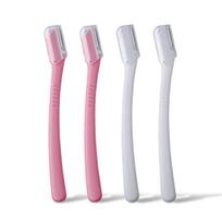Domestically Produced Safety Cap Eyebrow Razor 4-Pack
