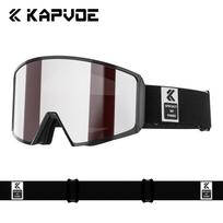 Kapvoe Photochromic Snow Goggle Ski Sunglasses Snowboard Anti-Fog Mask for Men Women Eyewear Kit UV400 Glasses Snowmobile Winter