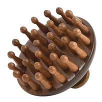 Sandalwood Gua Sha Massage Brush Head Neck Shoulder Abdominal Leg Body Meridian Massager Gua Sha Comb Wooden Massage Tools A2