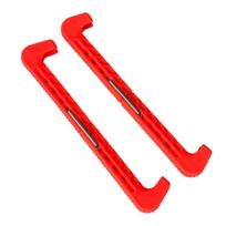 Elastic Ice Skate Blade Guards Adjustable Ice Skating Blade Cover Sports Protective Covers Skating Accessories oranžinė